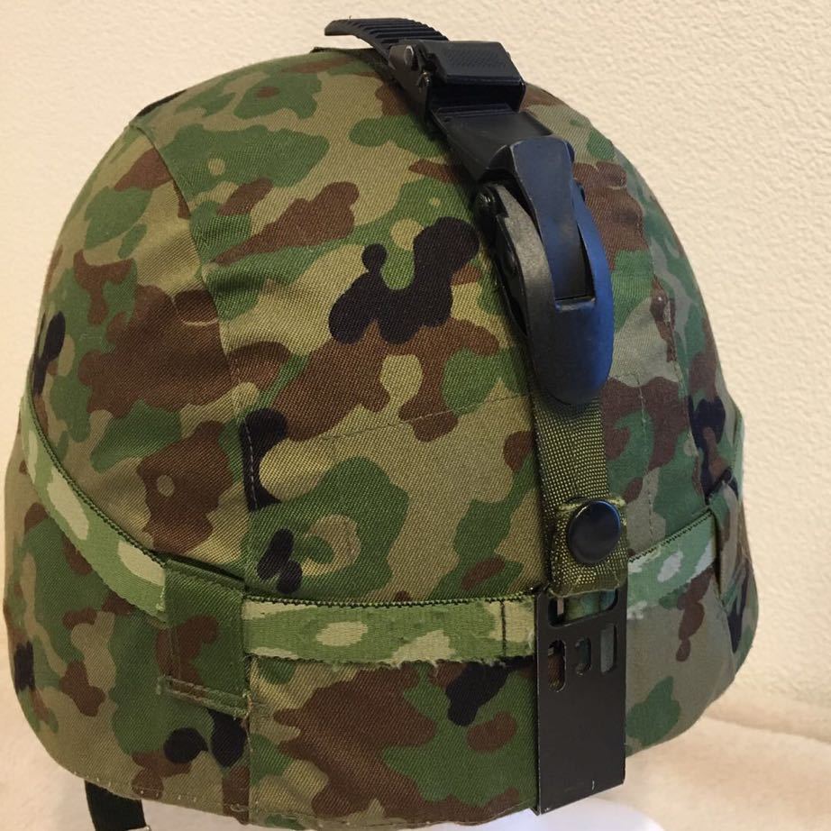 自衛隊ヘルメット 88式鉄帽 レプリカ あご紐・ナイトビジョンマウント