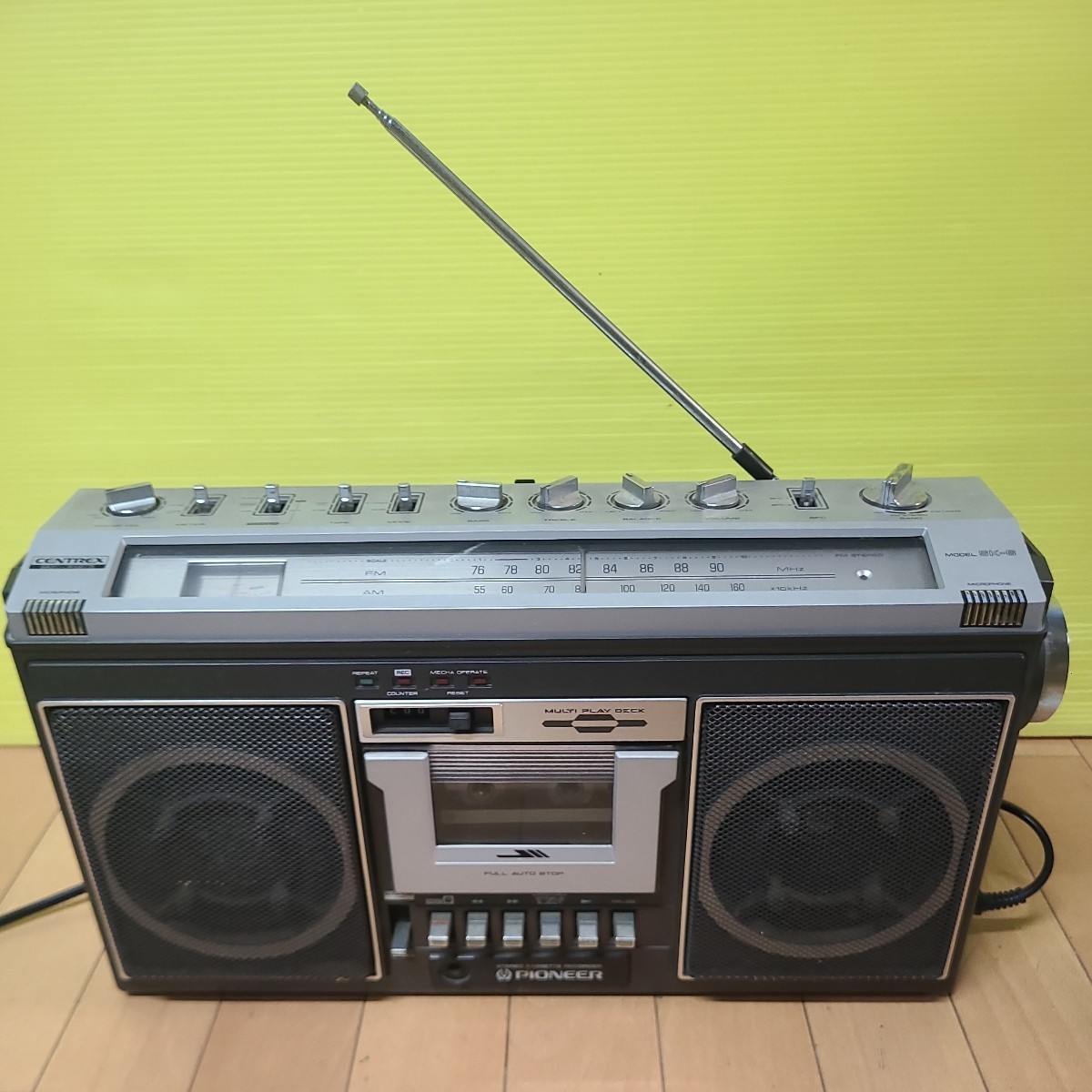 Pioneer パイオニア SK-5 CENTREX ラジカセ ご覧頂きまして誠に