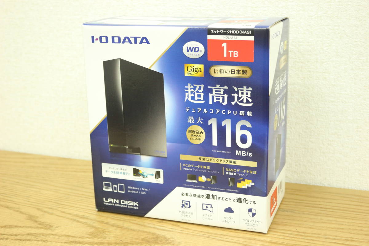 デュアルコアCPU搭載 DATA アイ・オー・データ デュアルコアCPU 4TB 