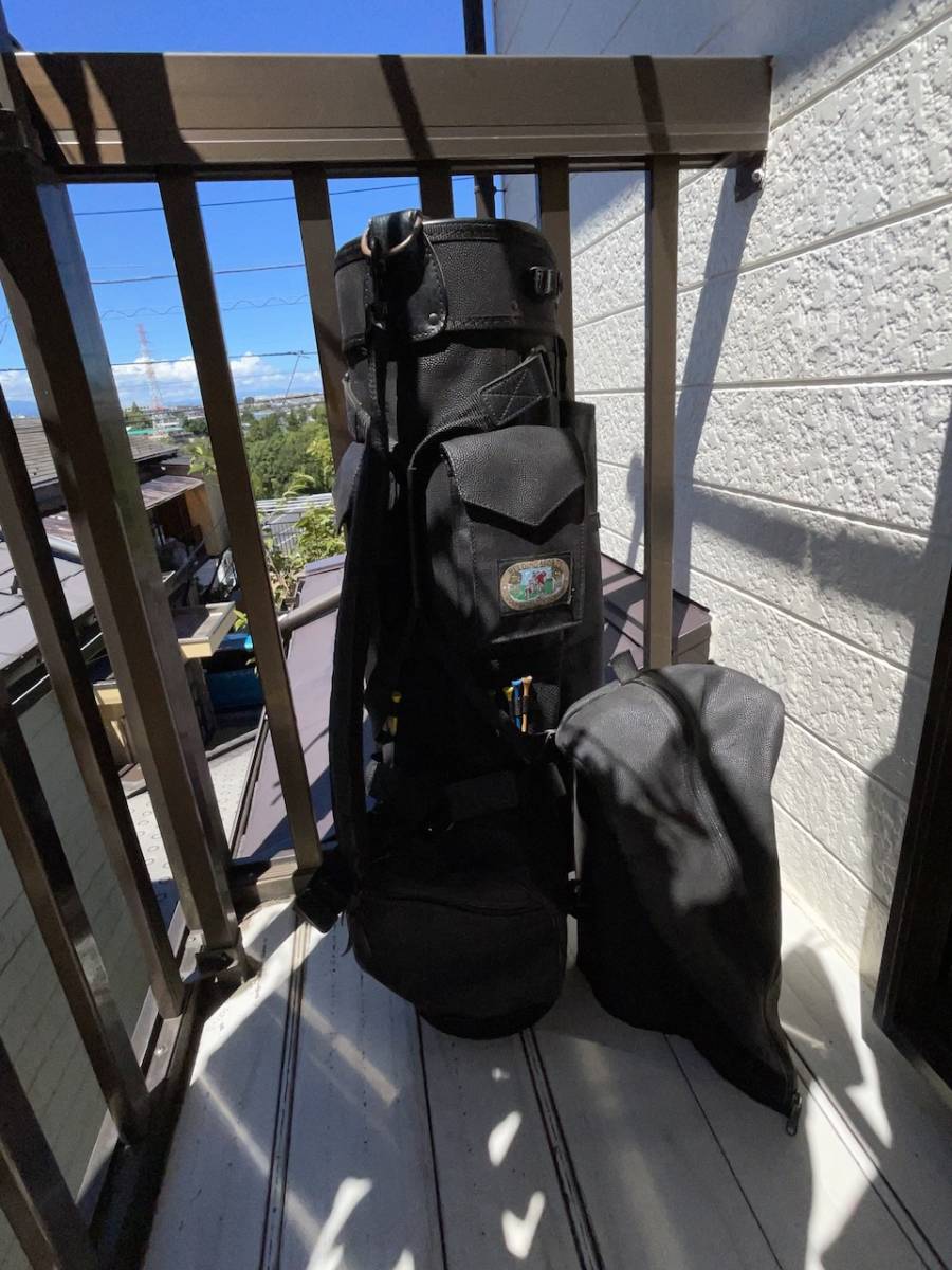 キャディーバッグの最高峰BELDING SPORTS 本革製キャディーバッグ