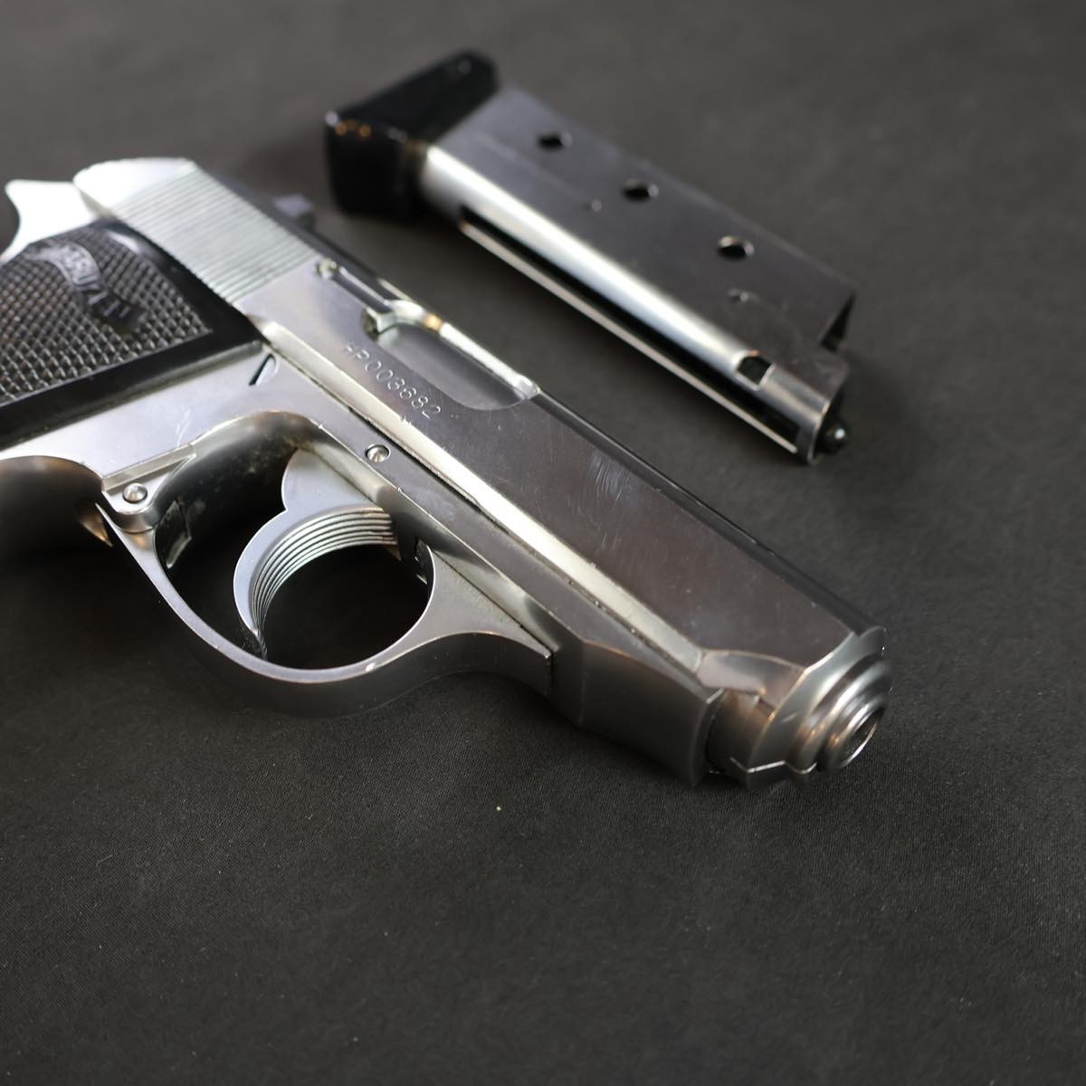 マルゼン ワルサー PPK/S シルバー ガスガン #S-3825 ワルサー