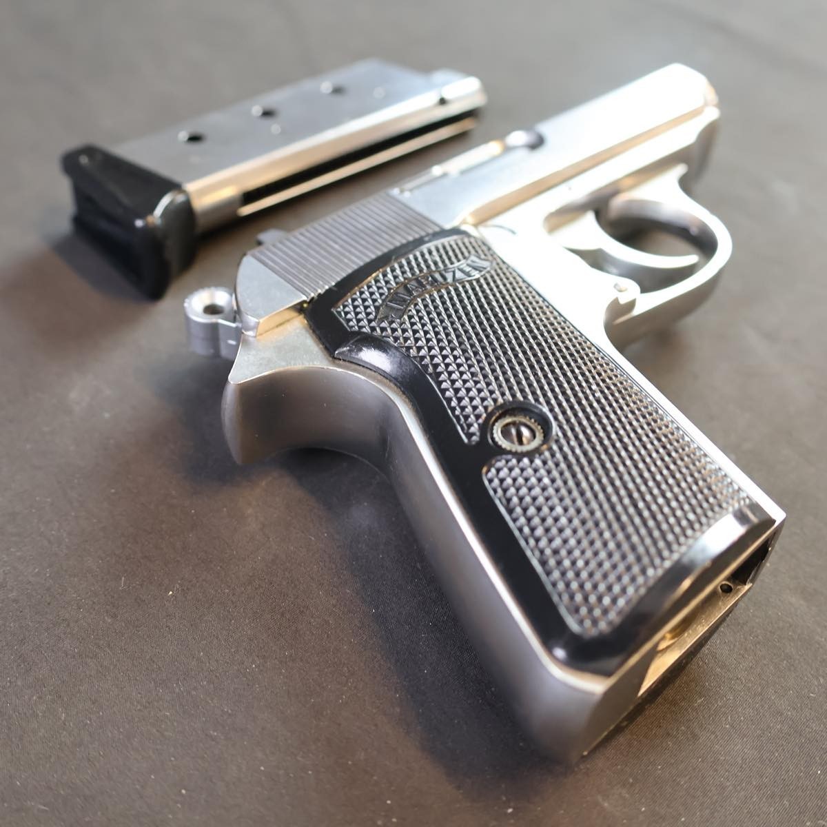 マルゼン ワルサー PPK/S シルバー ガスガン #S-3825 ワルサー