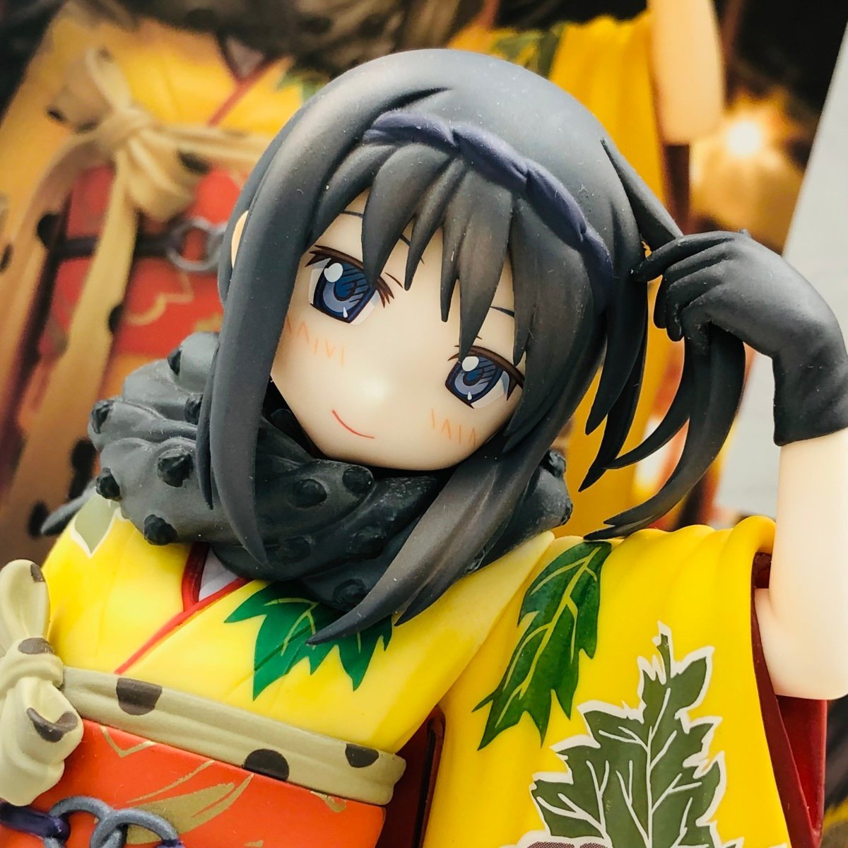 中古品 ANIPLEX+ 魔法少女まどか☆マギカ 1/8 暁美ほむら 晴着Ver.