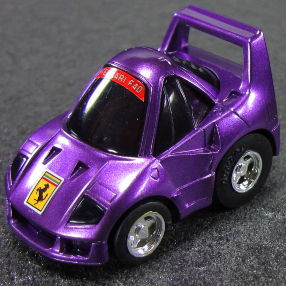 本物保証，定番 日本製 チョロＱ HG No.23 フェラーリ F-40 パープルメタリック(乗用車)｜売買されたオークション情報、yahooの商品情報をアーカイブ公開 - オークファン 乗用車