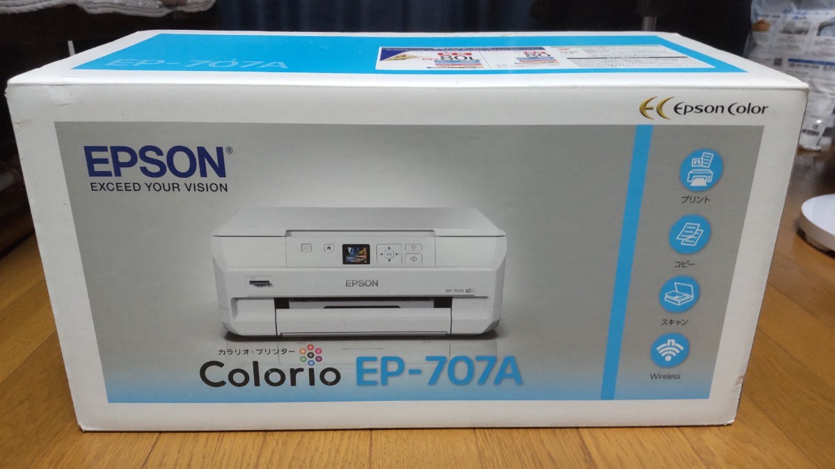 EPSON EP-707A ※ジャンク品 EP-707A EPSON インクジェットプリンター