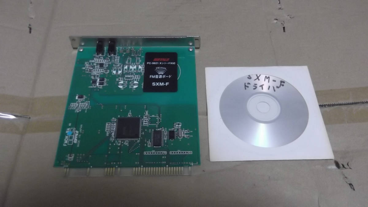 BUFALLO FM音源ボード SXM－F 完全動作品 PC-9801/9821用(PC-98)｜売買