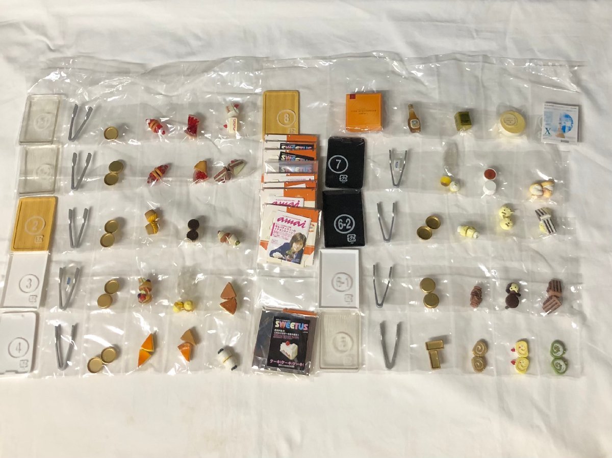 23B189 送料無料 メガハウス 私のケーキ屋さん 全8種 ＋バージョン違い 2種 ミニチュア 本体 まとめ売り 内袋未開封 未使用品 長期保管品