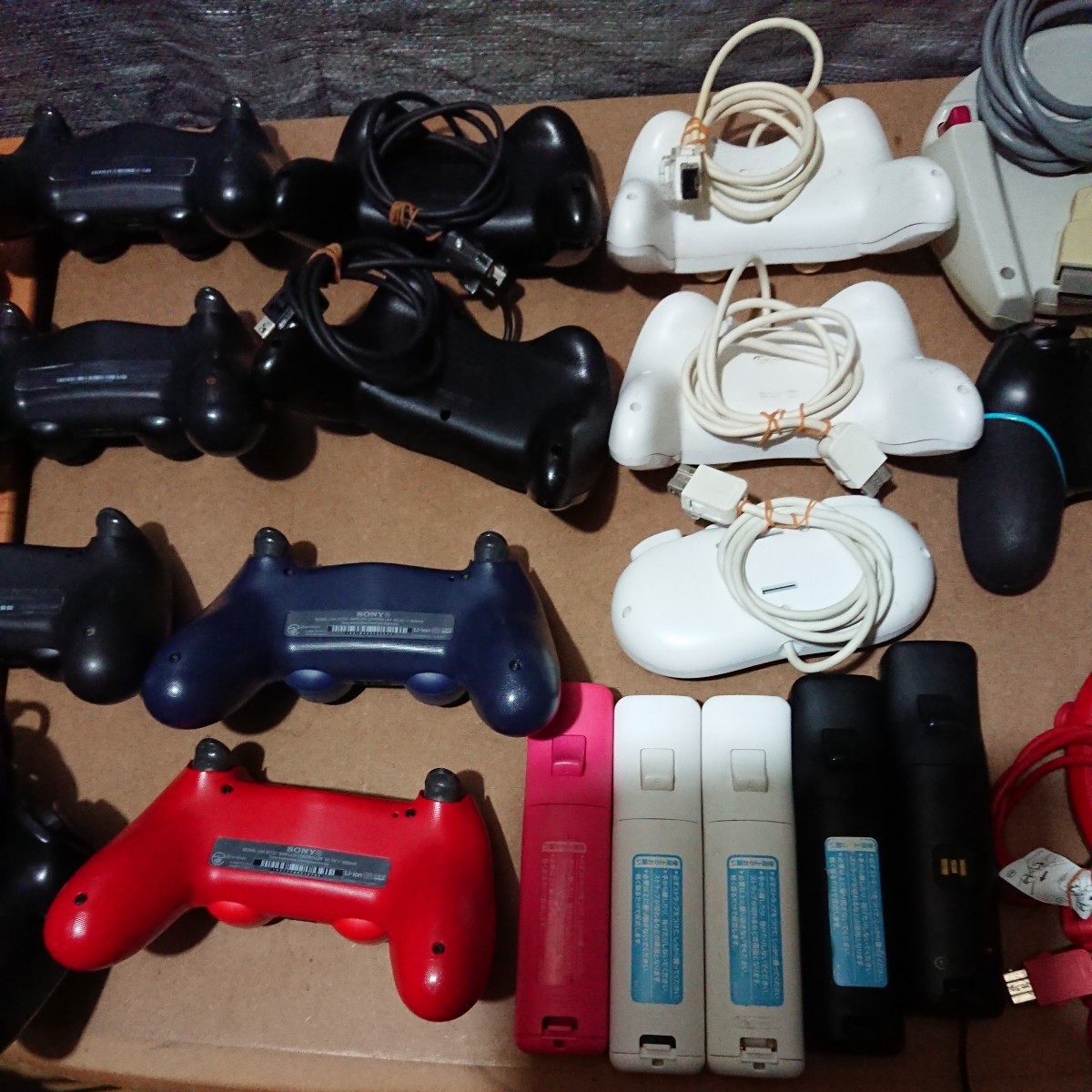 ゲームコントローラー まとめ 計34個 ジャンク PS2 PS3 wii ドリーム 