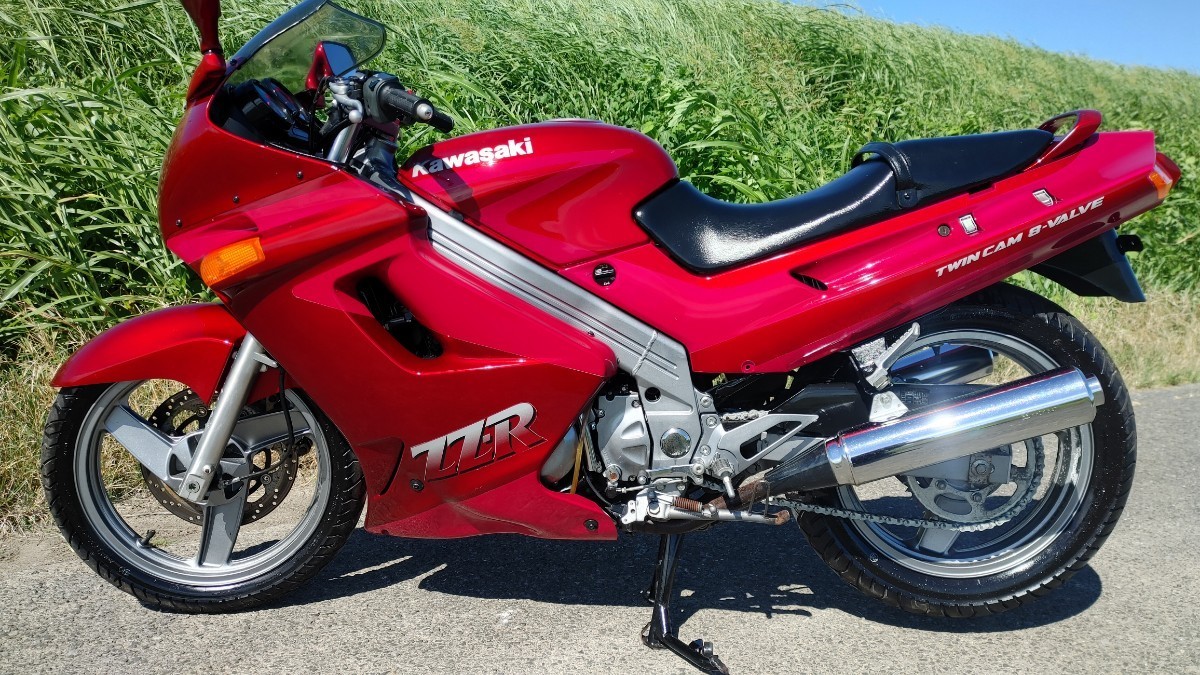 カワサキ ZZR250 実動 低走行 実走行 書類あり EX250H 検 埼玉 CB FZ VT