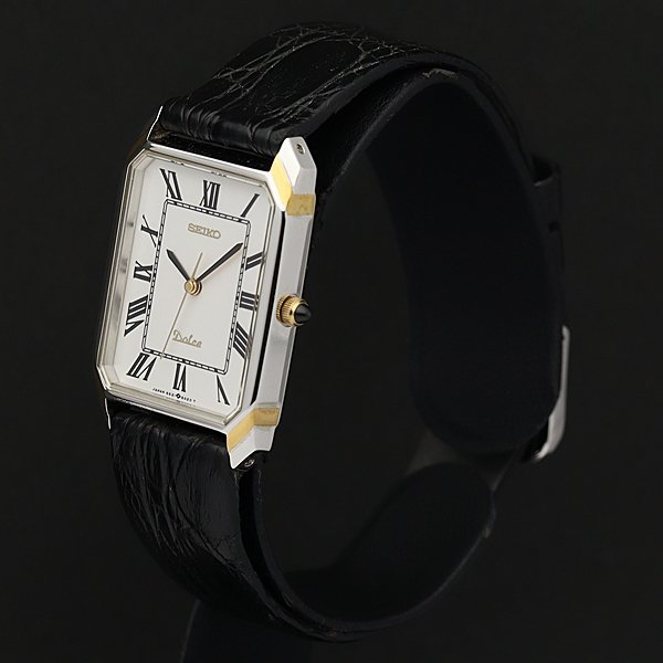 1円～◎美品 希少◎SEIKO セイコー ドルチェ スイープセコンド メンズ  