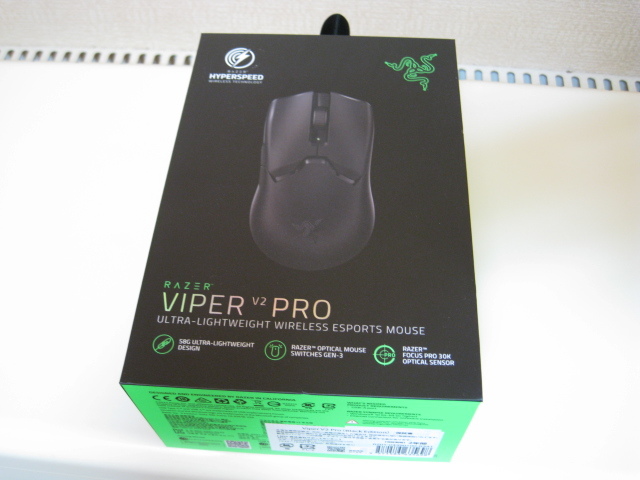  RAZER レイザー VIPER V2 PRO ワイヤレスゲーミングマウス(ワイヤレスマウス)｜売買されたオークション情報、yahooの商品情報をアーカイブ公開 - オークファン ワイヤレスマウス
