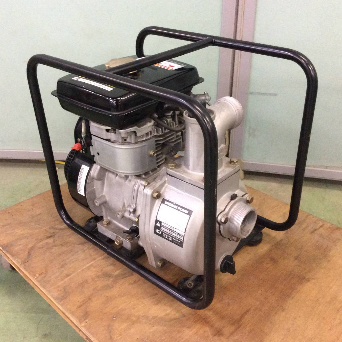WH-7661】中古品 KOSHIN 工進 エンジンポンプ ハイデルスポンプ KR-50