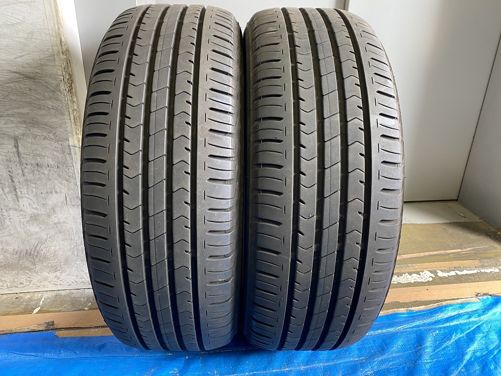 ブリヂストン エコピア NH100 215/55R17 94V 2本の中古タイヤセット