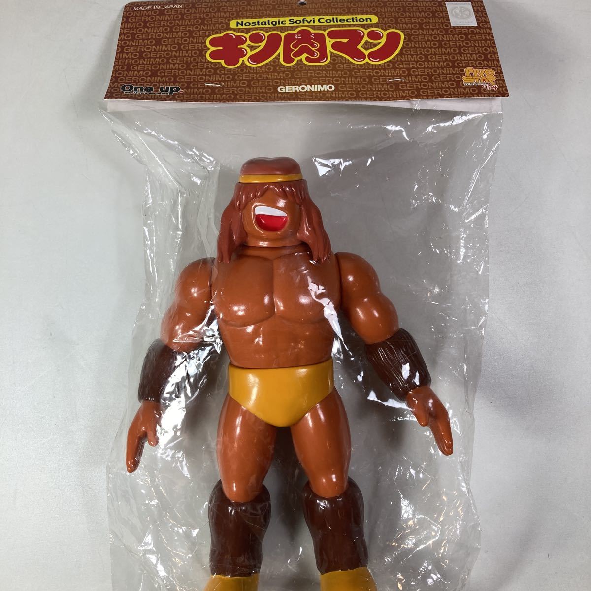 激レア★新品未開封★ファイブスタートイ【ジェロニモ アニメカラー限定品】キン肉マンソフビフィギュア スパイスシード SPICE SEED
