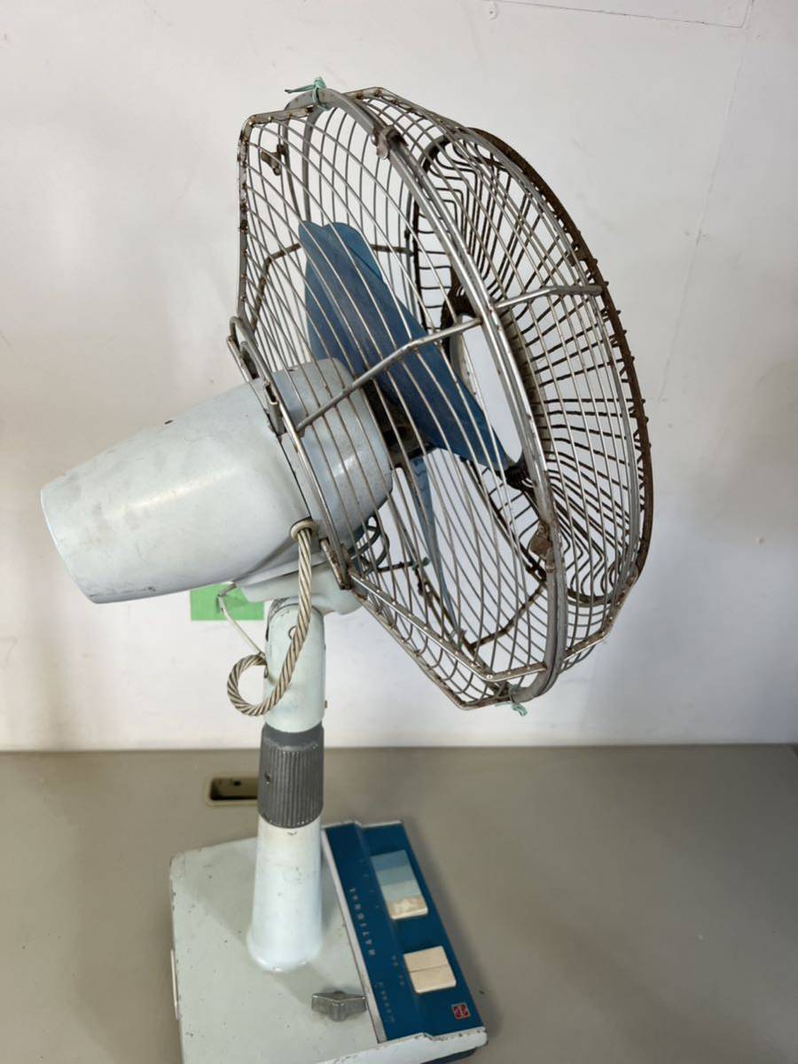 動作確認済み 当時物 National ナショナル扇風機　F-30HL 緑羽根 動作確認済み 当時物 National ナショナル扇風機 F-30HL 緑羽根