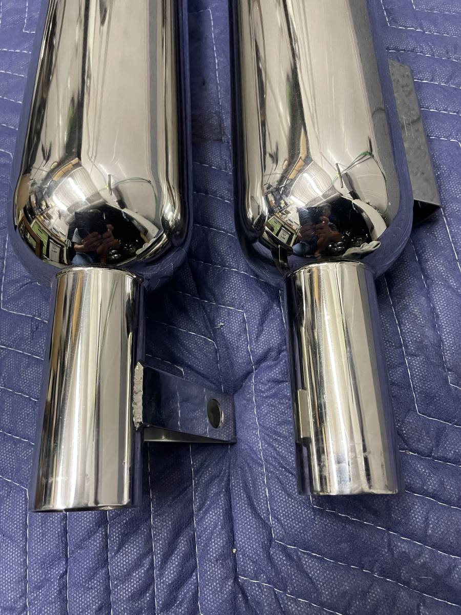 W650 W400 DAIWA ダイワ 大和ステンレス製フルエキキャブトンマフラー 