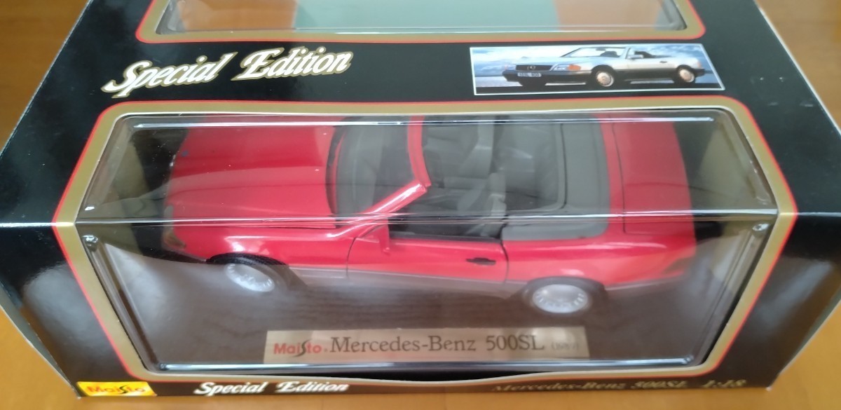 Maisto マイスト 1/18 Mercedes- Benz 500SL 1989年型 メルセデス