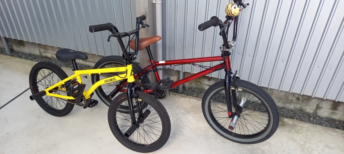 引き取り限定】BMX ARES BIKES 18インチ & GT BMX 20インチ 2台SET 美 