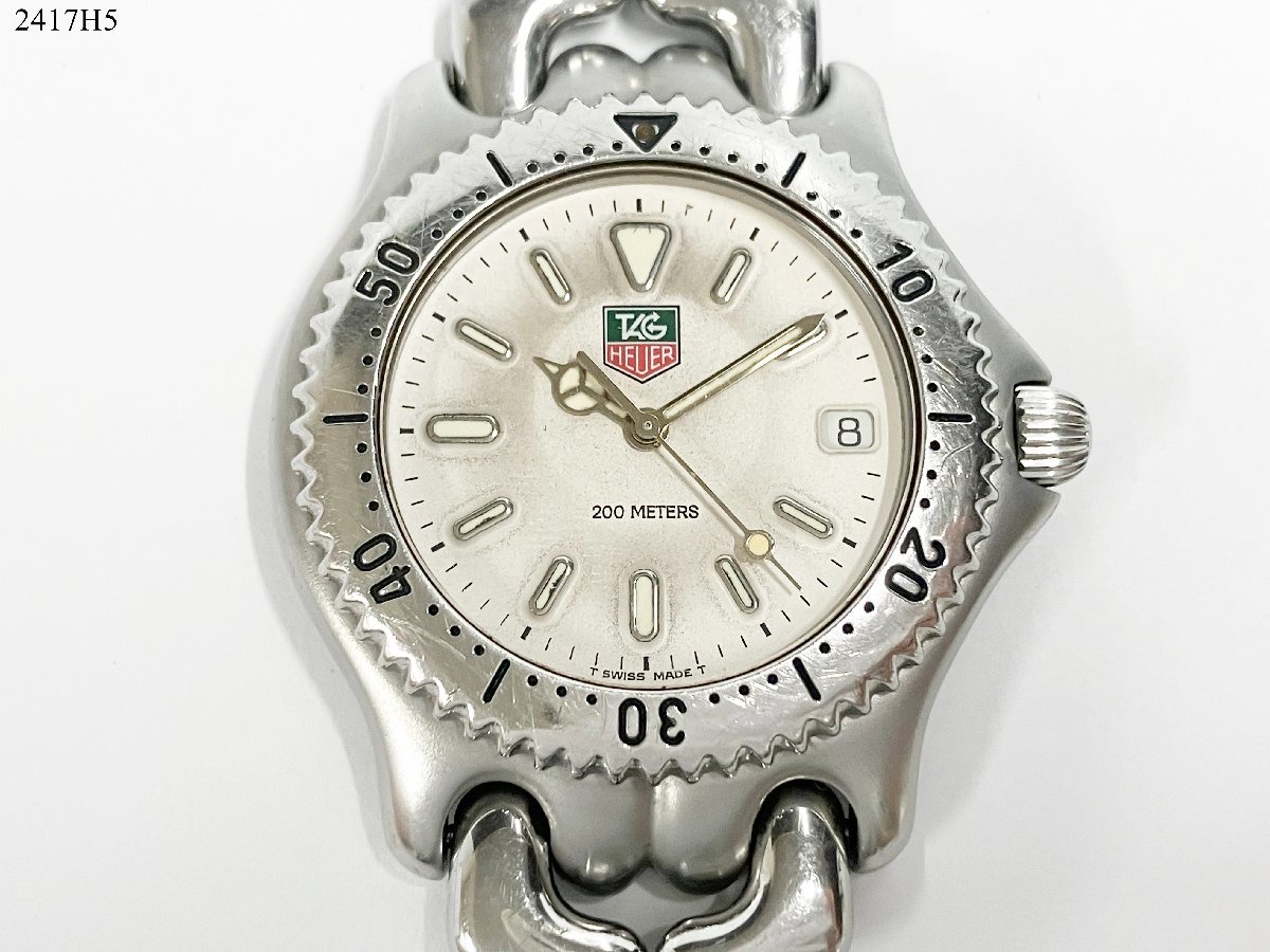 TAG S99.006M タグホイヤー HEUER セル クォーツ Heuer デイト メンズ 