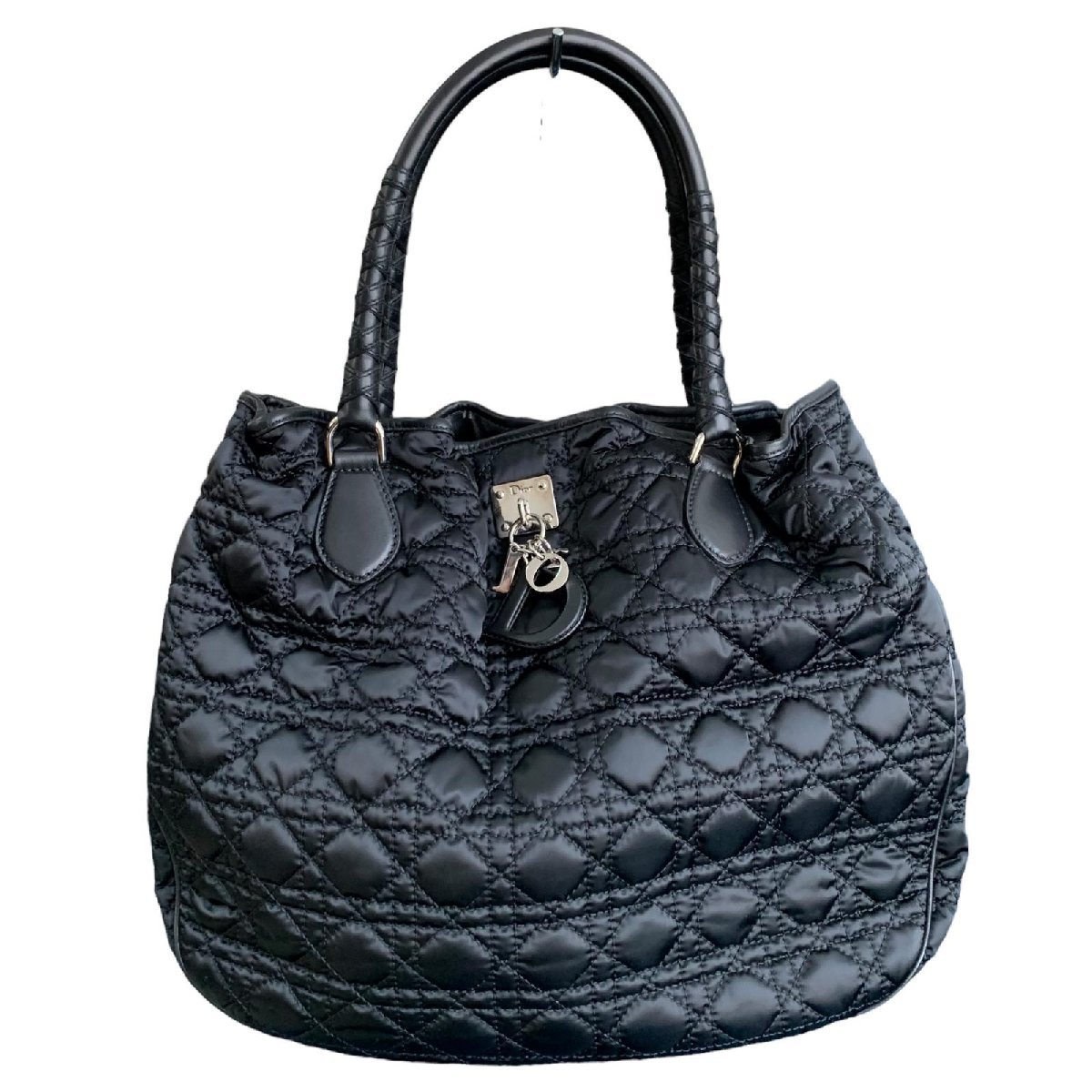 Dior ディオール ハンドバッグ カナージュ キルティング ナイロン