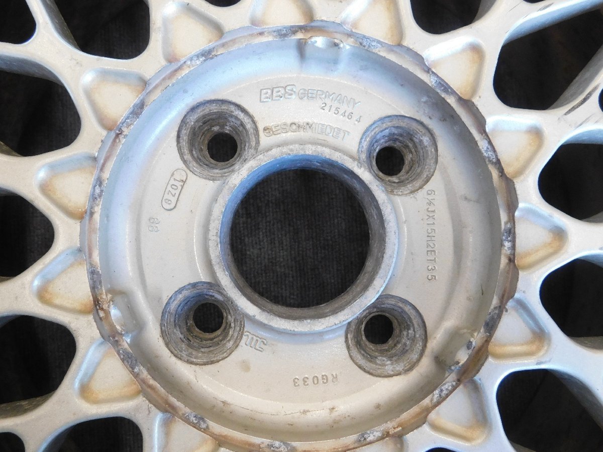 BBS RG033 15インチ 6.5J アルミホイール オフセット35 
