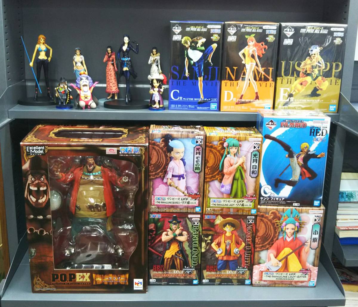 一番くじ ワンピース フィギュアまとめ売り ワンピース フィギュア 約18点 まとめ売り セット (P.O.P/一番くじ/DXF