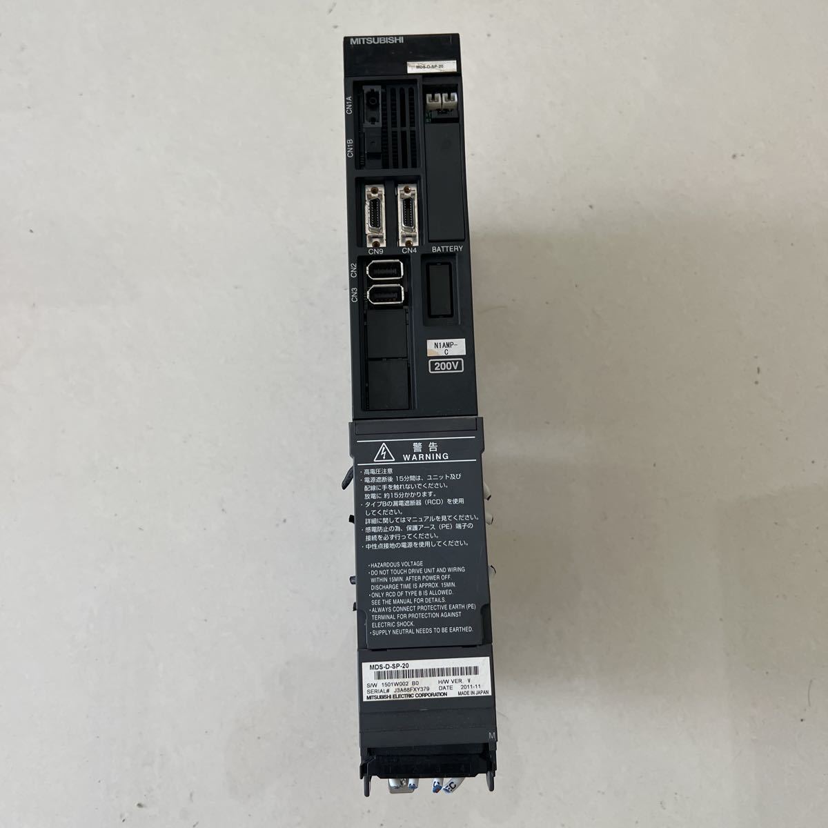 中古品】三菱電機/MITSUBISHI サーボアンプ MDS-C1-V1-05 D-8 サーボ