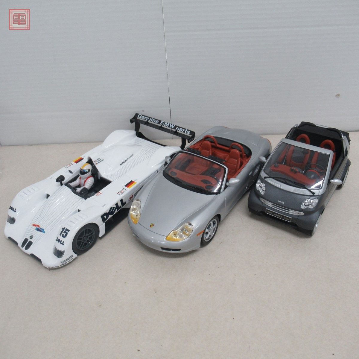 カールソンモデルスポーツ 1/12 BMW V12 LM/ポルシェ ボクスター 