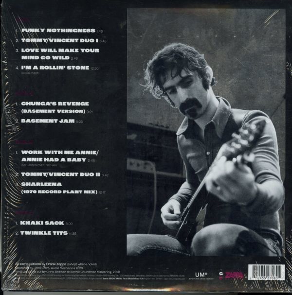 2023年 EUプレス2LP！シュリンク付 Frank Zappa / Funky Nothingness