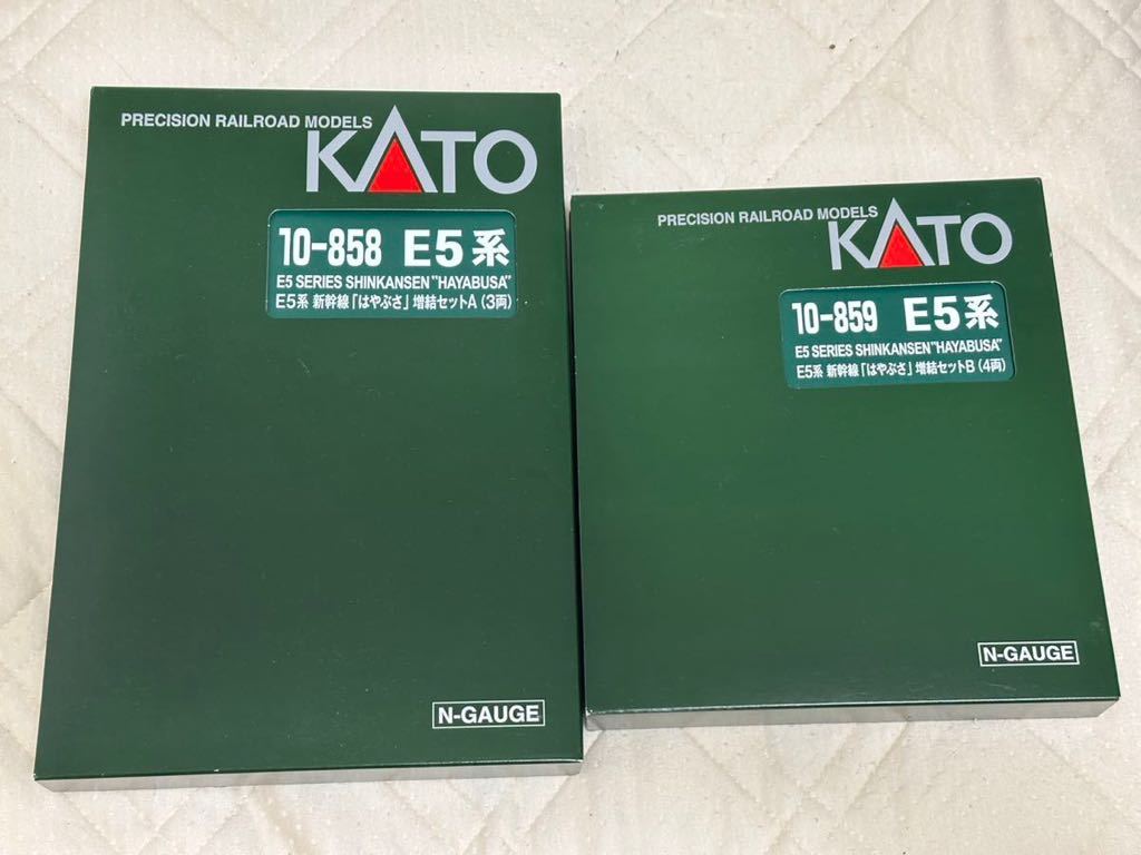 HO KATO E5系 新幹線 10両 中古品 KATO E5系新幹線 10両セット 中古品 室内灯付き HO KATO E5系 新幹線