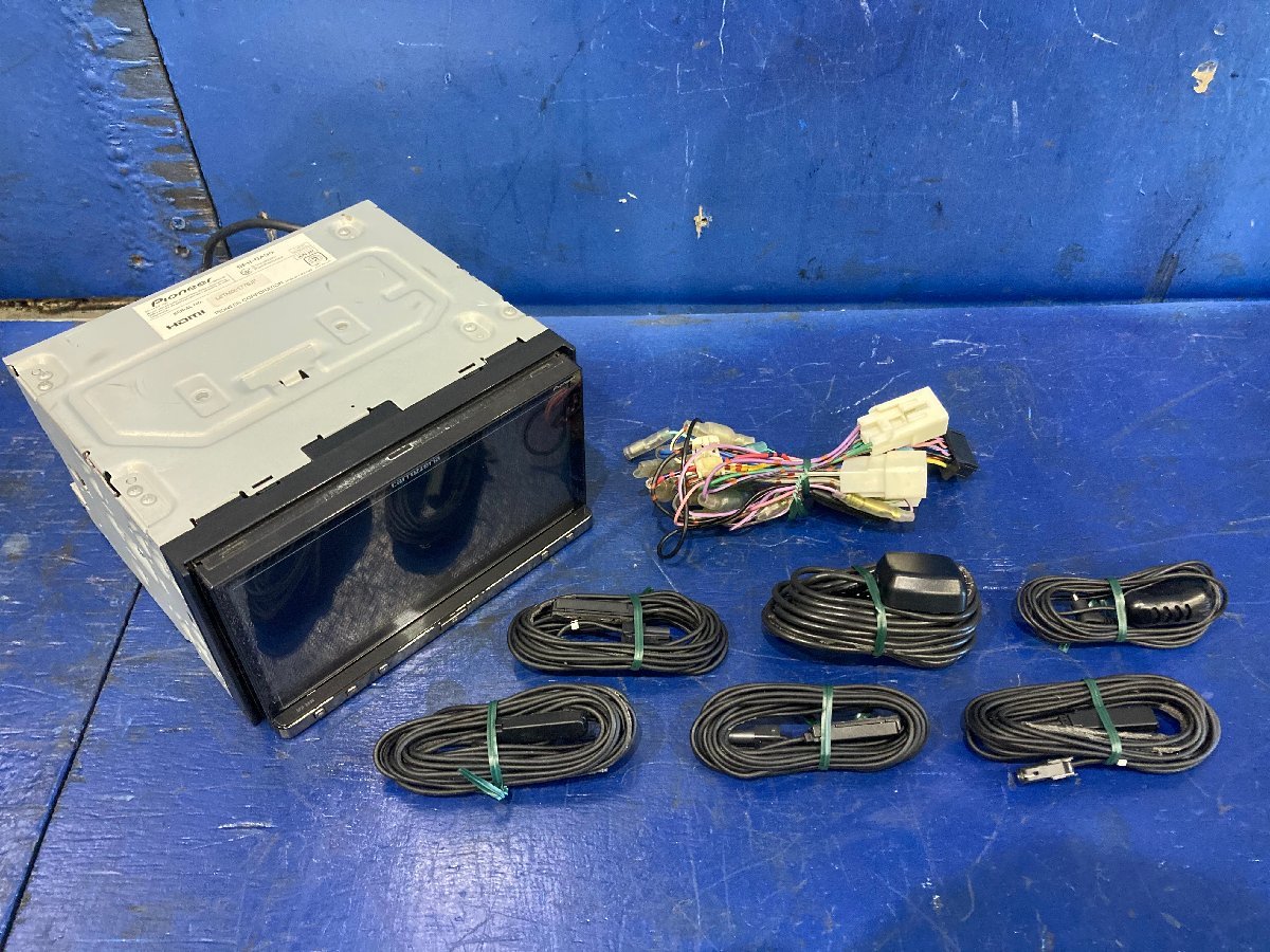 美品 カロッツェリア Bluetooth 地デジフルセグ メモリー ナビ 動作 ◇carrozzeria カロッツェリア メモリーナビ アプリリンクユニット DVD