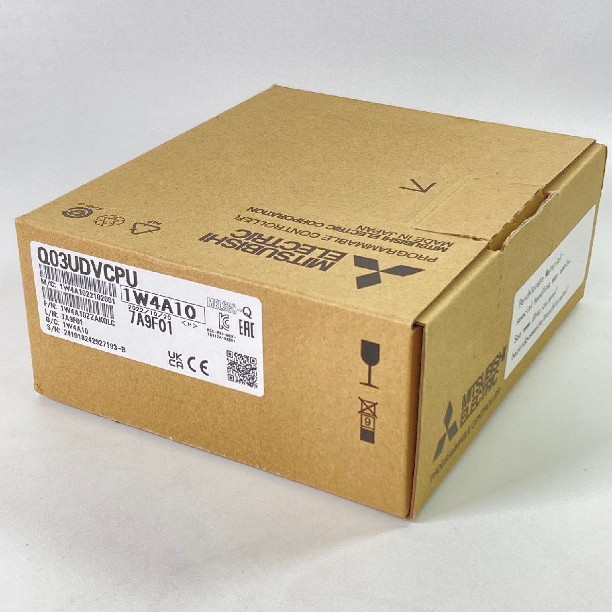 Q03UDVCPU 2022年製 MELSEC-Q ユニバーサルモデル高速タイプQCPU 三菱