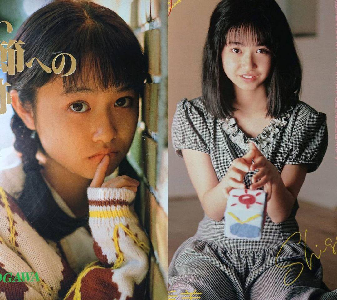 ②　小川範子 谷本重美 1987年～1990年 大量 切り抜き ファイル 1冊 77P