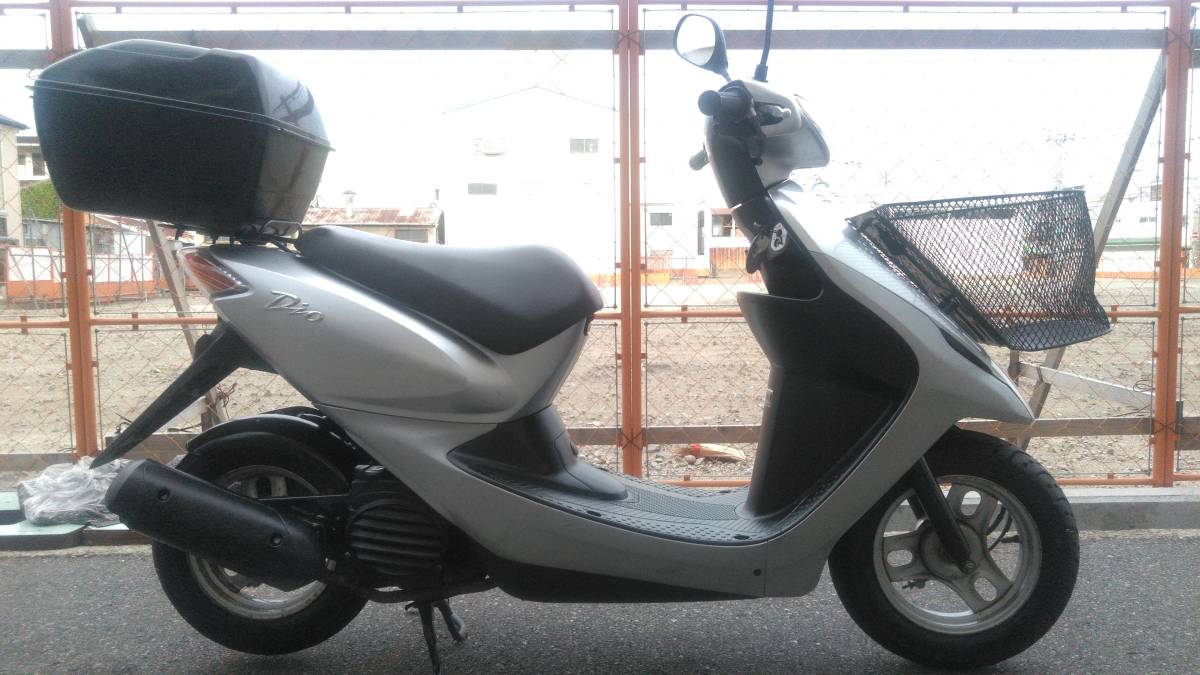 ☆ HONDA スマートディオ DIO キャリアボックス付き AF56 実動 神戸 