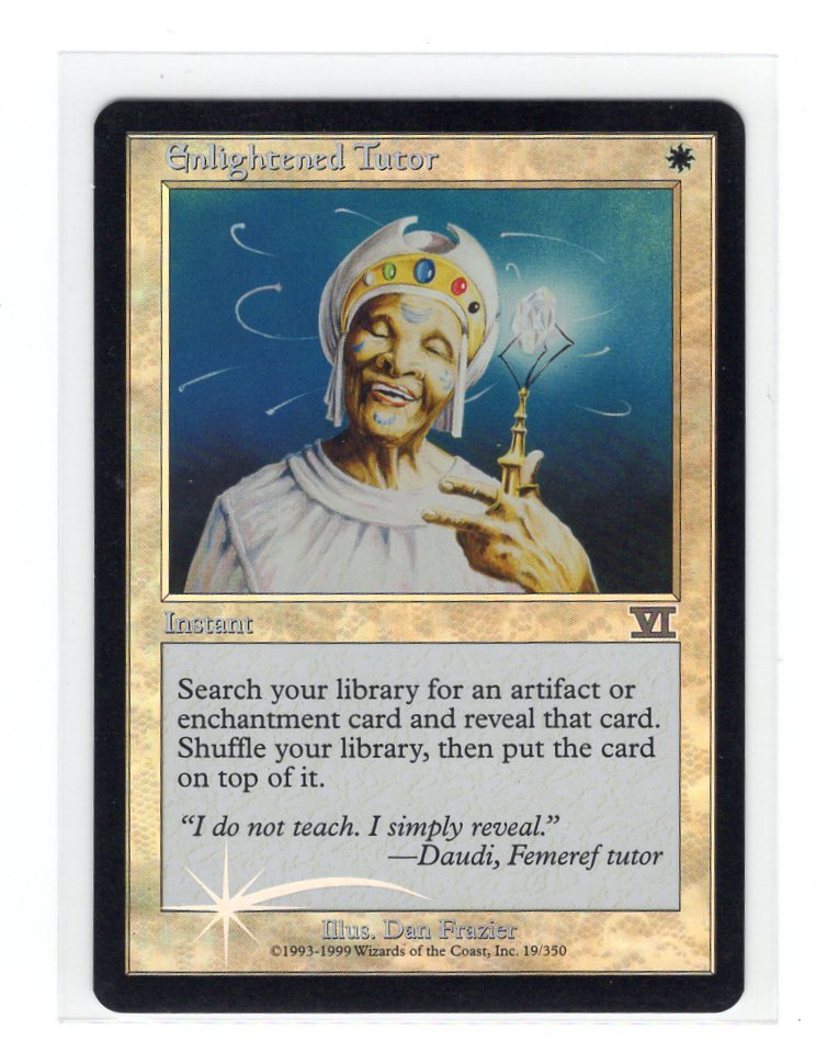 MTG/即決/Foil/アリーナプロモ/6th/英語/悟りの教示者/Enlightened