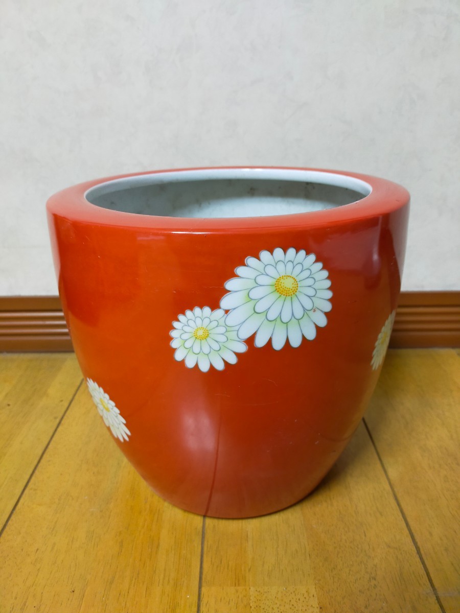 ヴィンテージ♢オールドノリタ Old Noritake ☆火鉢 メダカ鉢 植木鉢
