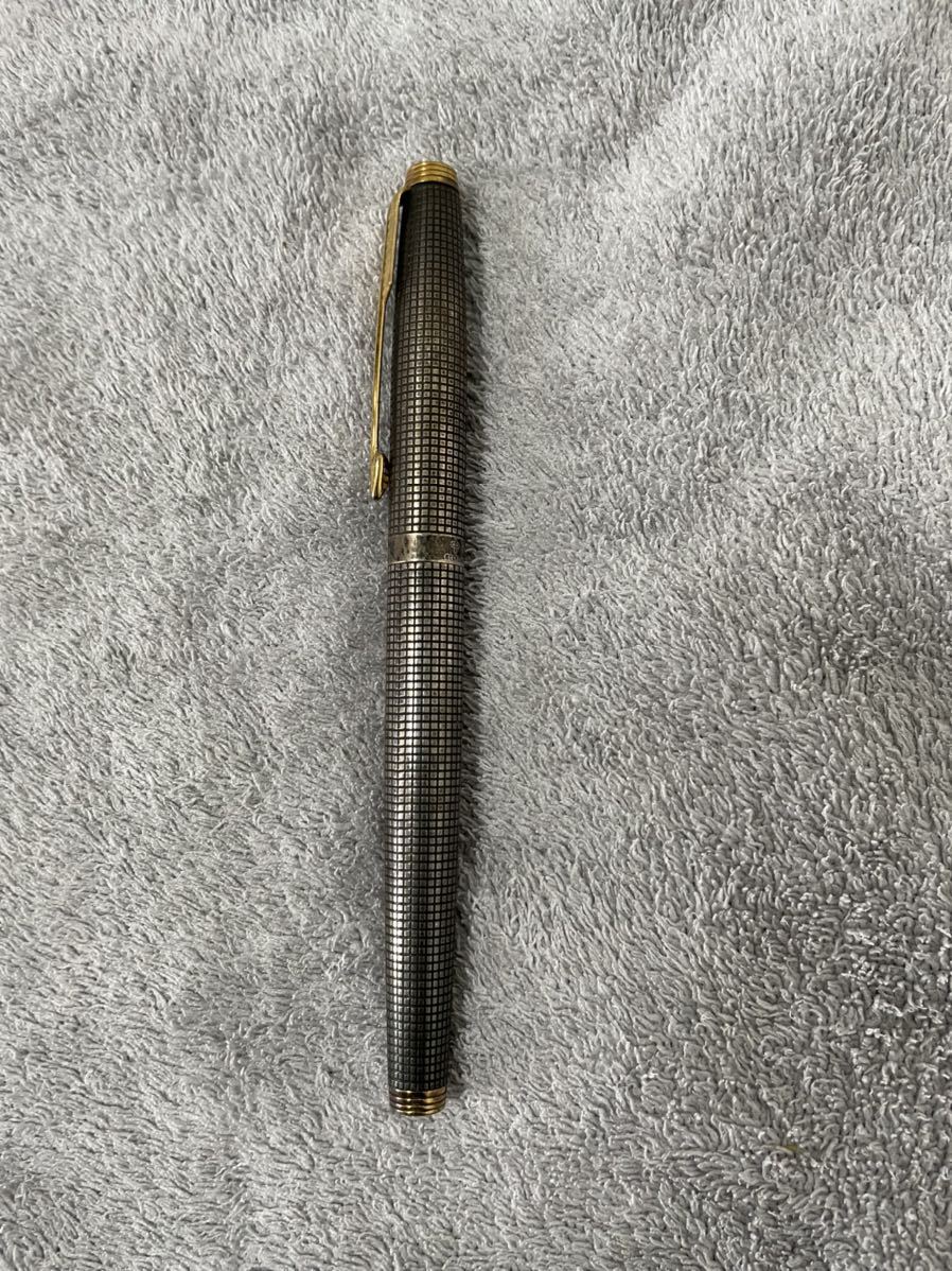 PARKER STERLING CAP & BARREL USA パーカー スターリングシルバー 万年筆