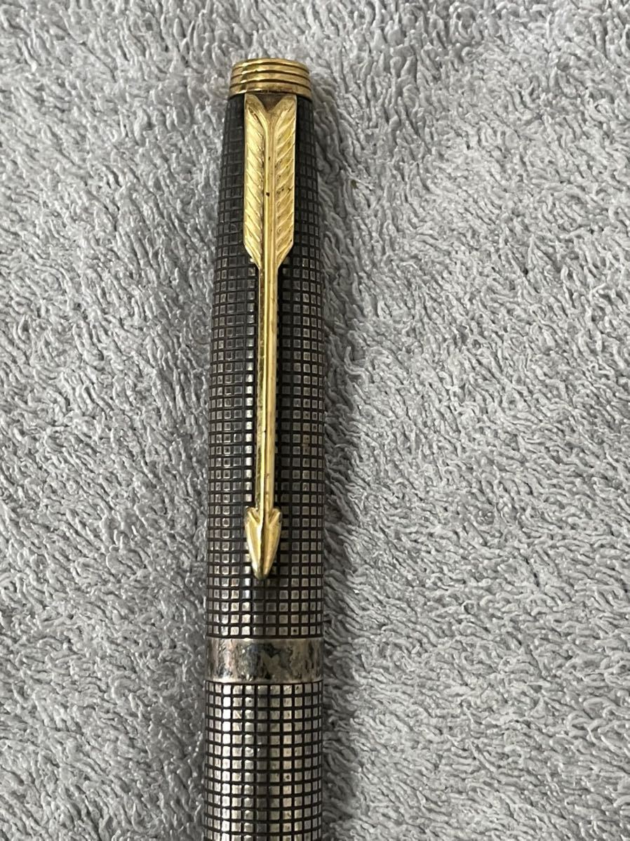 PARKER STERLING CAP & BARREL USA パーカー スターリングシルバー 万年筆