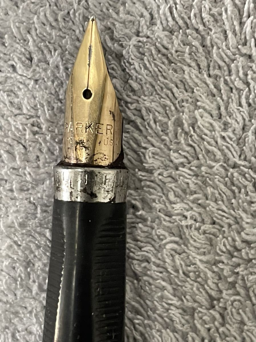 PARKER STERLING CAP & BARREL USA パーカー スターリングシルバー 万年筆