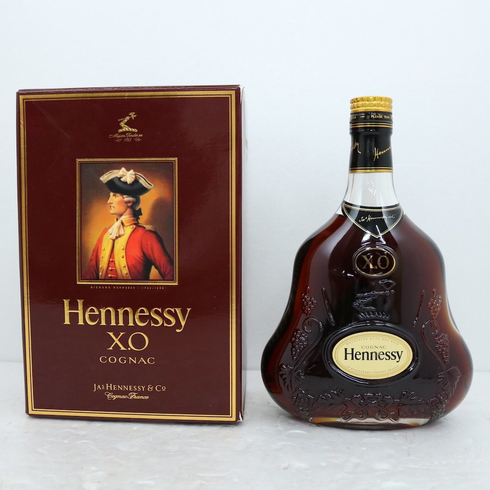 ヘネシー xo 未開栓 金キャップ Hennessy XO 700 未開栓 Hennessy