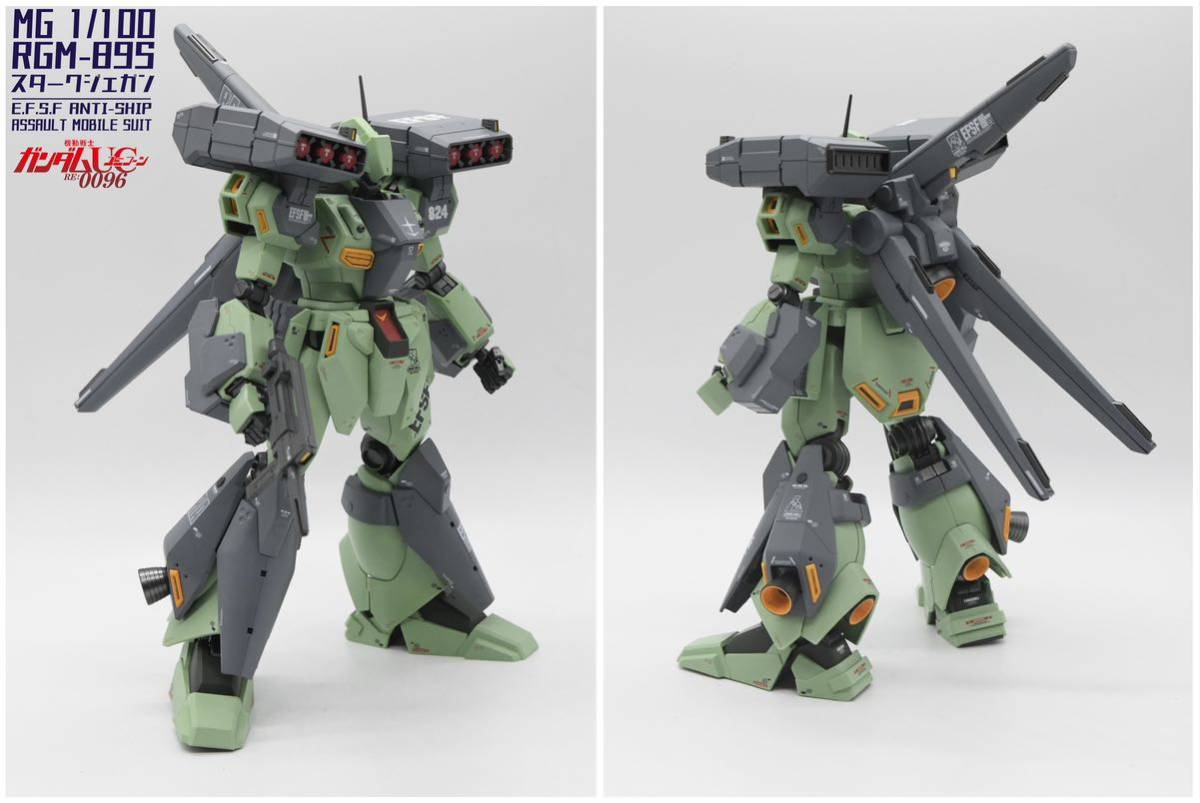 MG スタークジェガン RGM-89S 1⁄100 塗装 | ジェガン 改修 改造 Yahoo