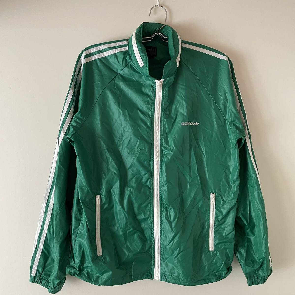 adidas ナイロンジャケット ヴィンテージ トレフォイル アディダス