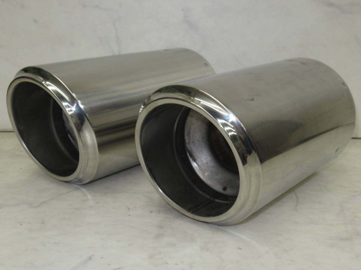 全国送料無料！トヨタGR86/ZN8純正マフラーカッター左右セット中古品 他車種流用やスペア、加工用などにも! 110Φカールエンド？ BRZにも！