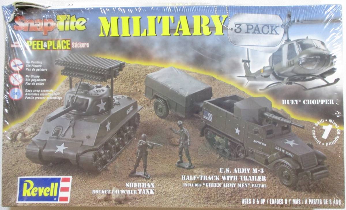 レベル（REVELL）1/48 アメリカ陸軍 M3 75mm対戦車自走砲 M4ロケット