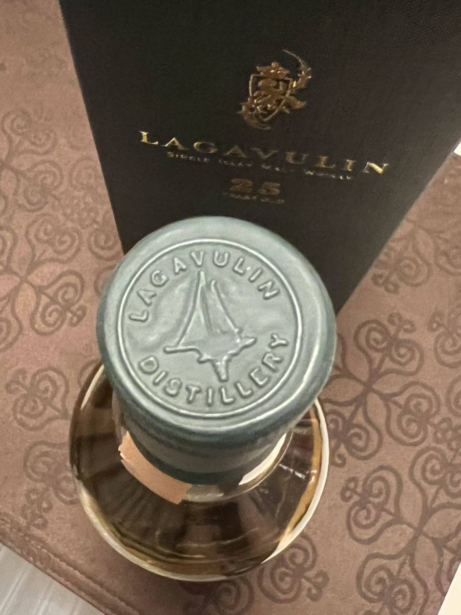 ラガヴーリン25年 空き瓶｜食品、飲料
