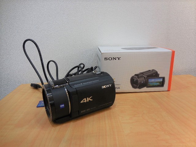 SONY ソニー　4K ハンディカム　FDR-AX45A　ビデオカメラ　現状品　#41363