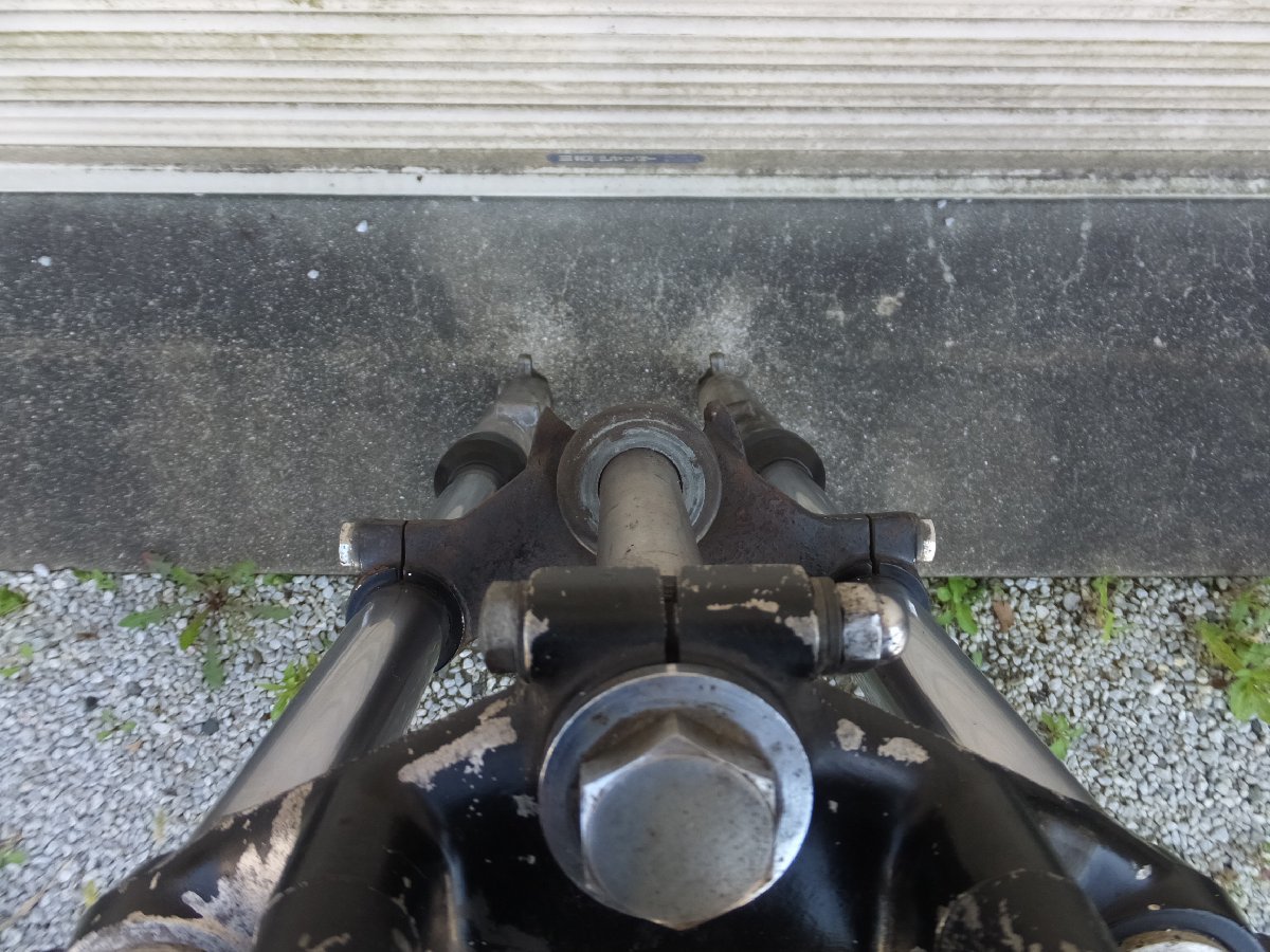 Kz900 希少 当時物 フロントフォーク 36パイ ステム・トップブリッジ