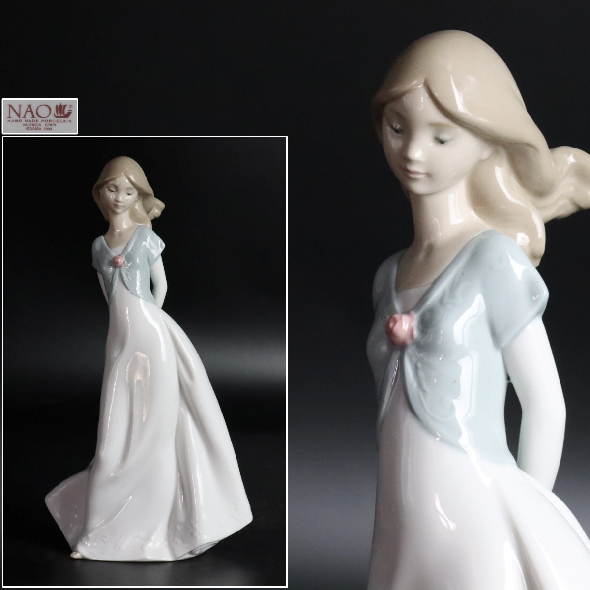 宙】リヤドロ NAO ナオ「恋の季節」25.4cm LLADRO フィギュリン