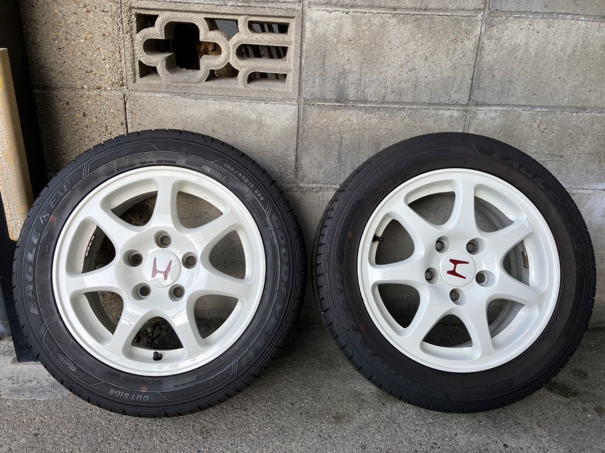 ホンダ シビック タイプR EK9 純正 アルミホイール 15インチ 6J off50 