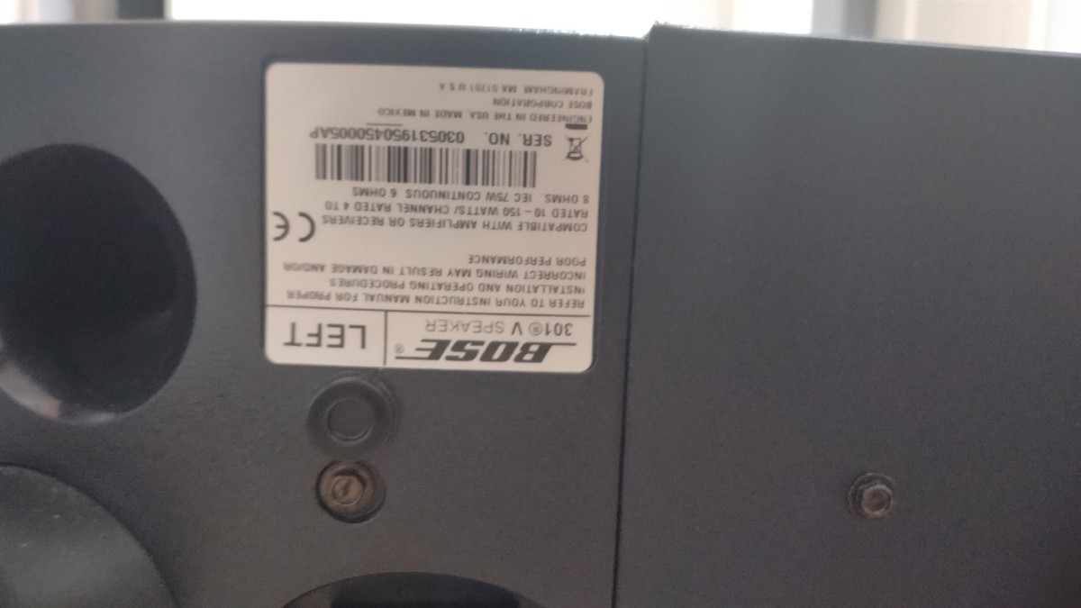 BOSE スピーカー 301V 301V BOSE スピーカー - bose BOSE301V-Wボーズ